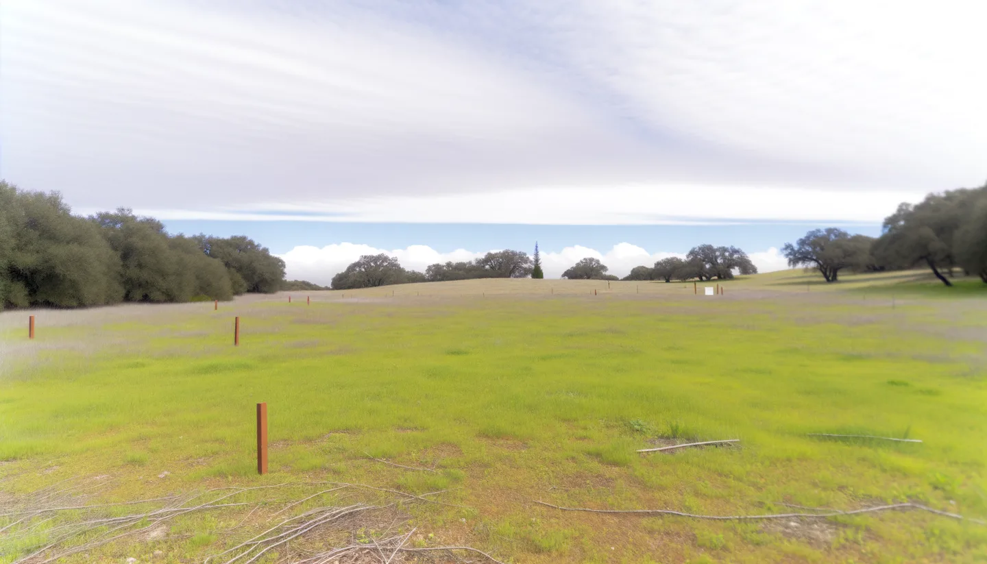 Vacant land parcel in California
