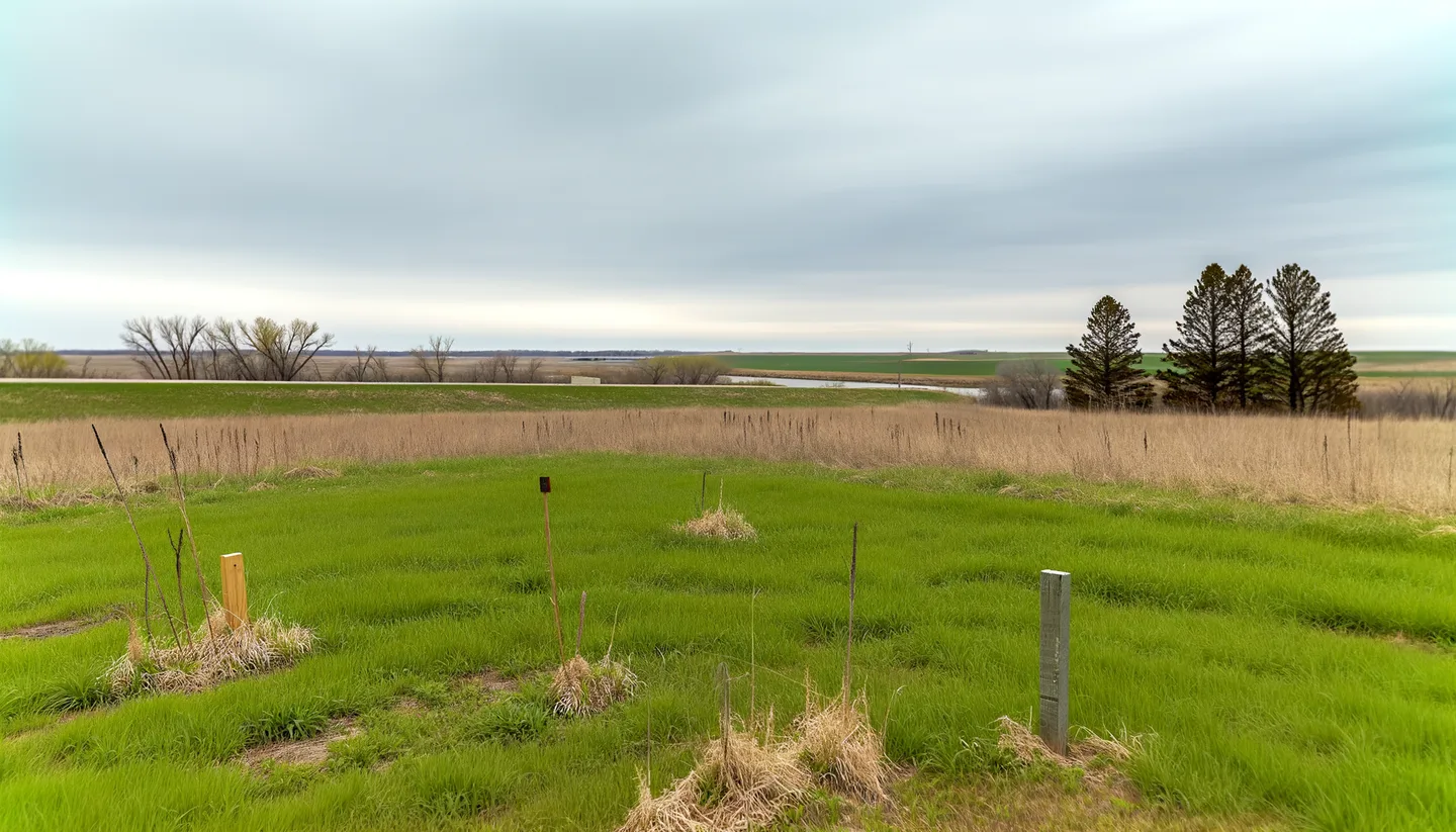 Vacant land parcel in Iowa