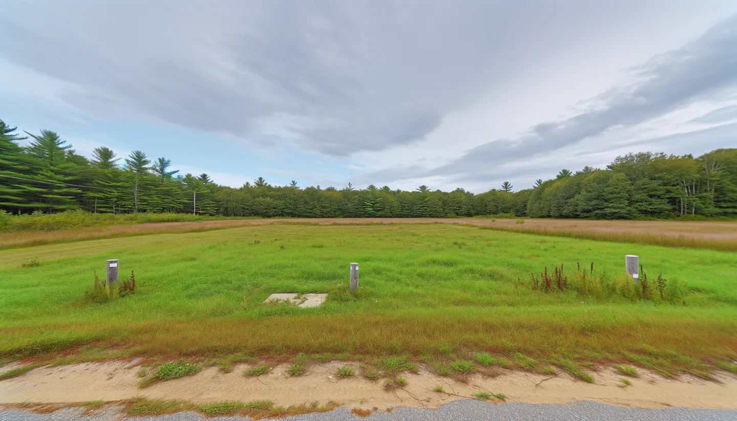 Vacant land parcel in Massachusetts