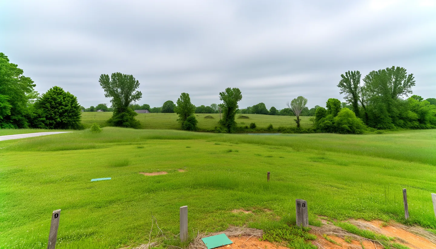 Vacant land parcel in Tennessee