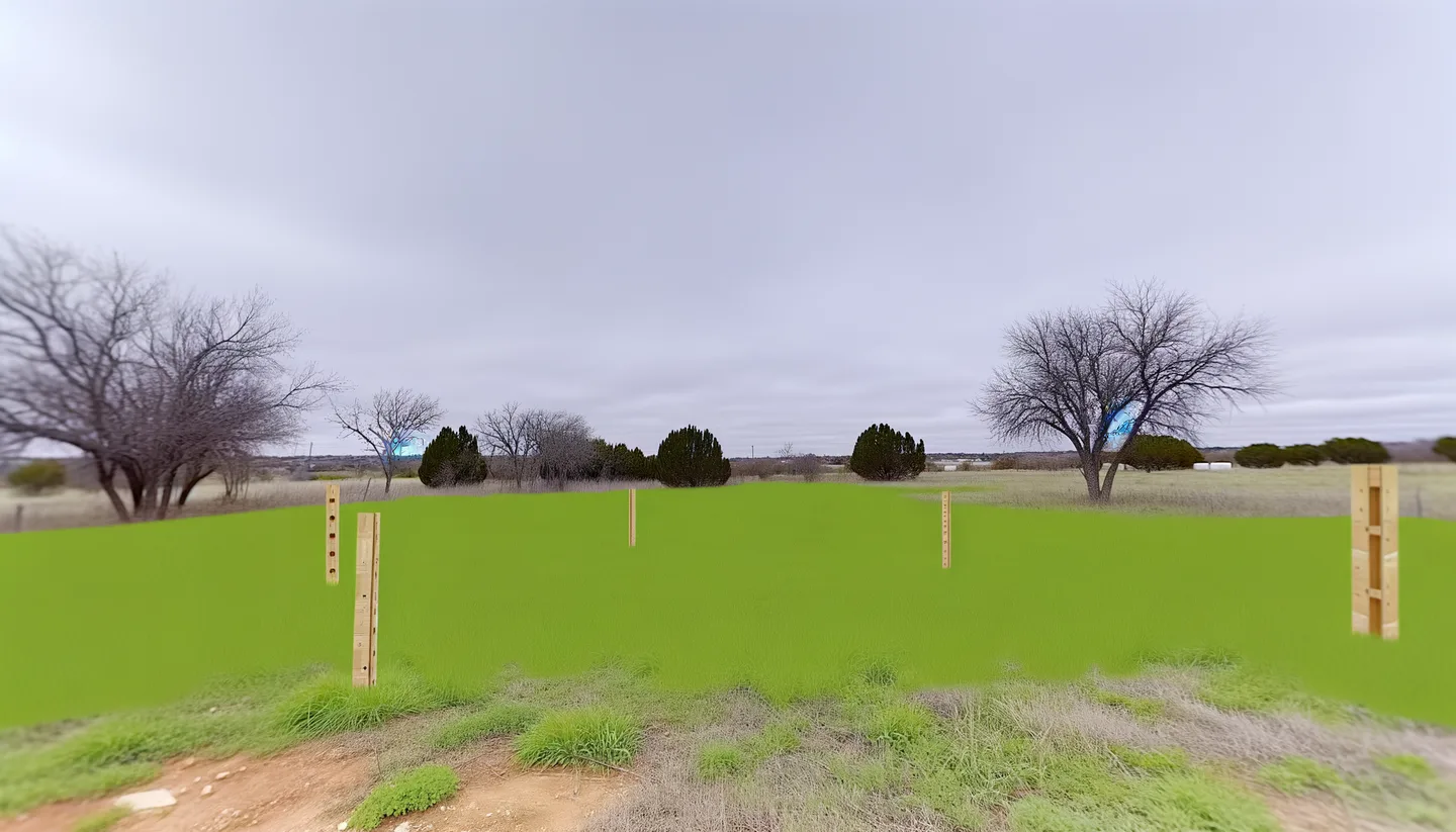 Vacant land parcel in Texas