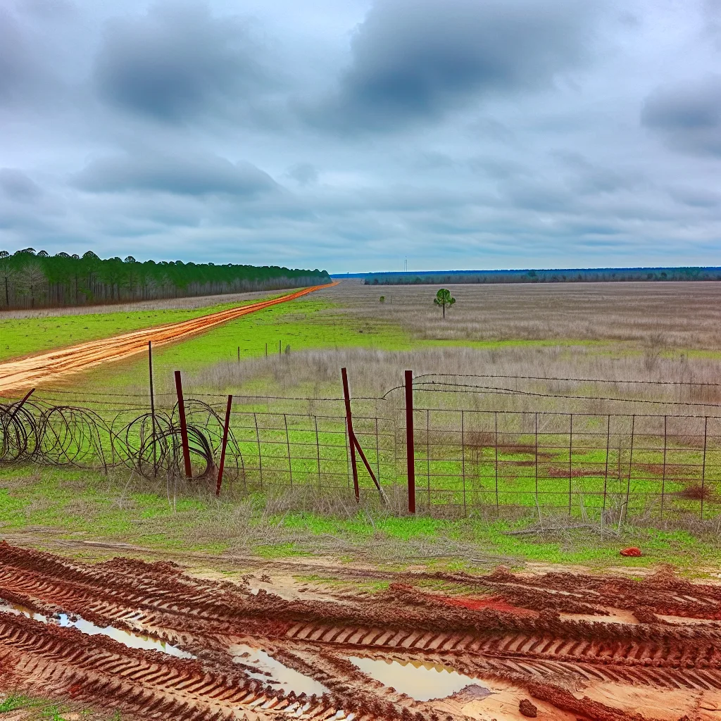 Rural acreage with open grassland in Alabama