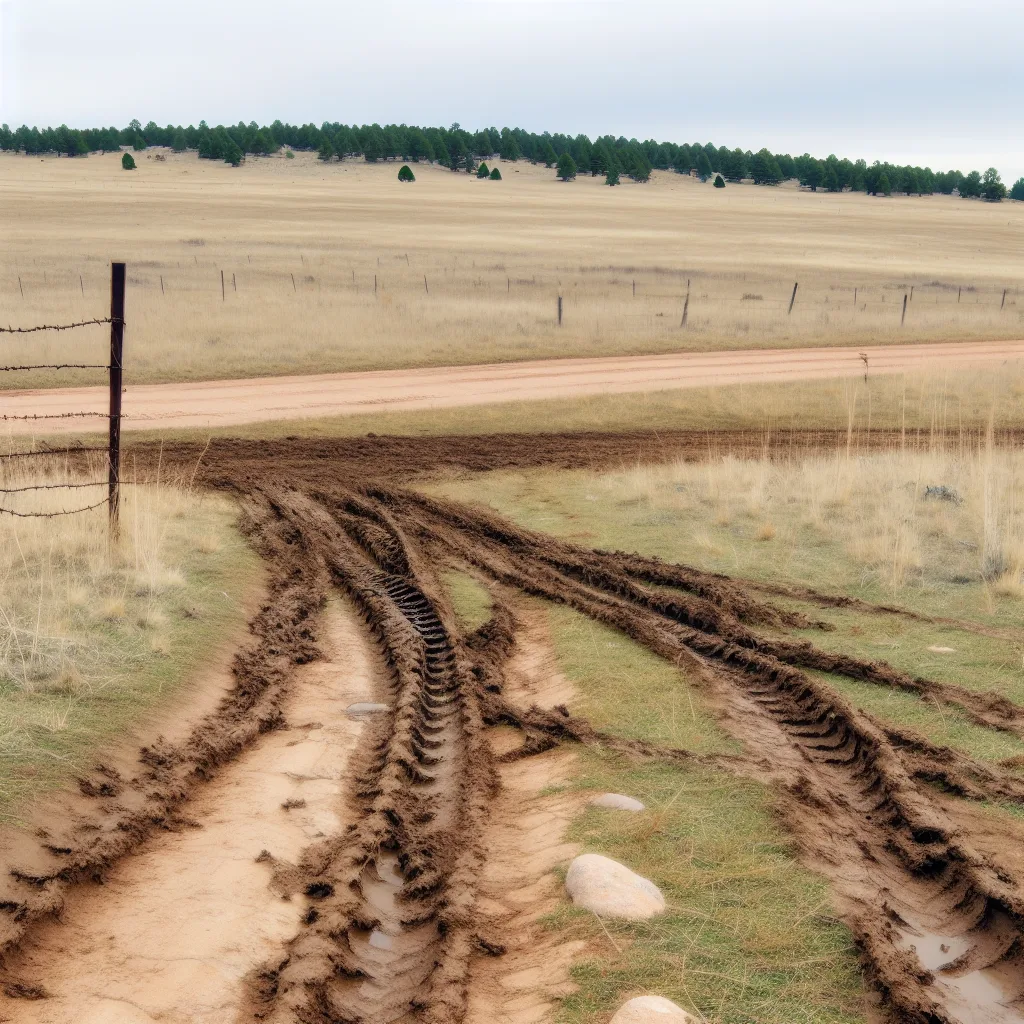 Rural acreage with open grassland in Colorado