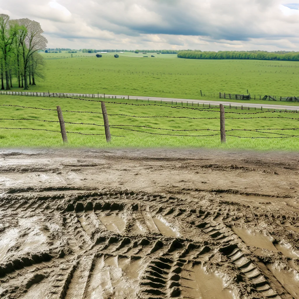 Rural acreage with open grassland in Kentucky