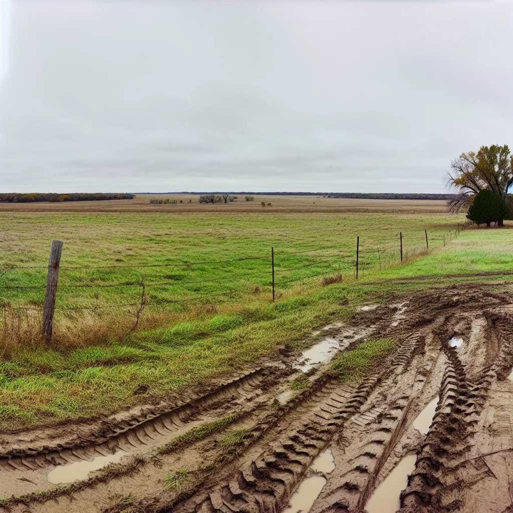 Rural acreage with open grassland in Missouri