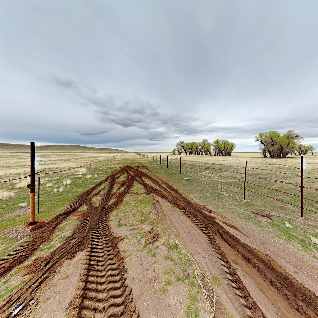 Rural acreage with open grassland in Nevada