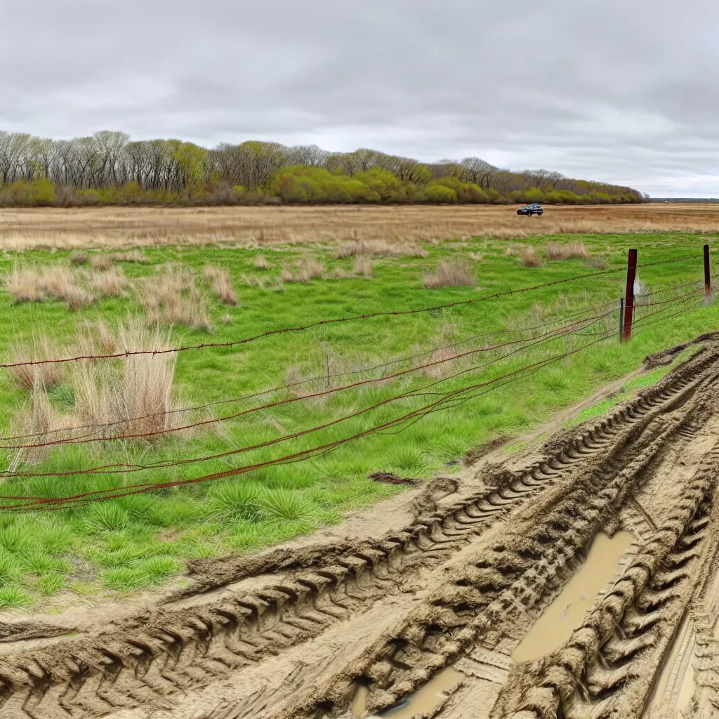 Rural acreage with open grassland in New Jersey