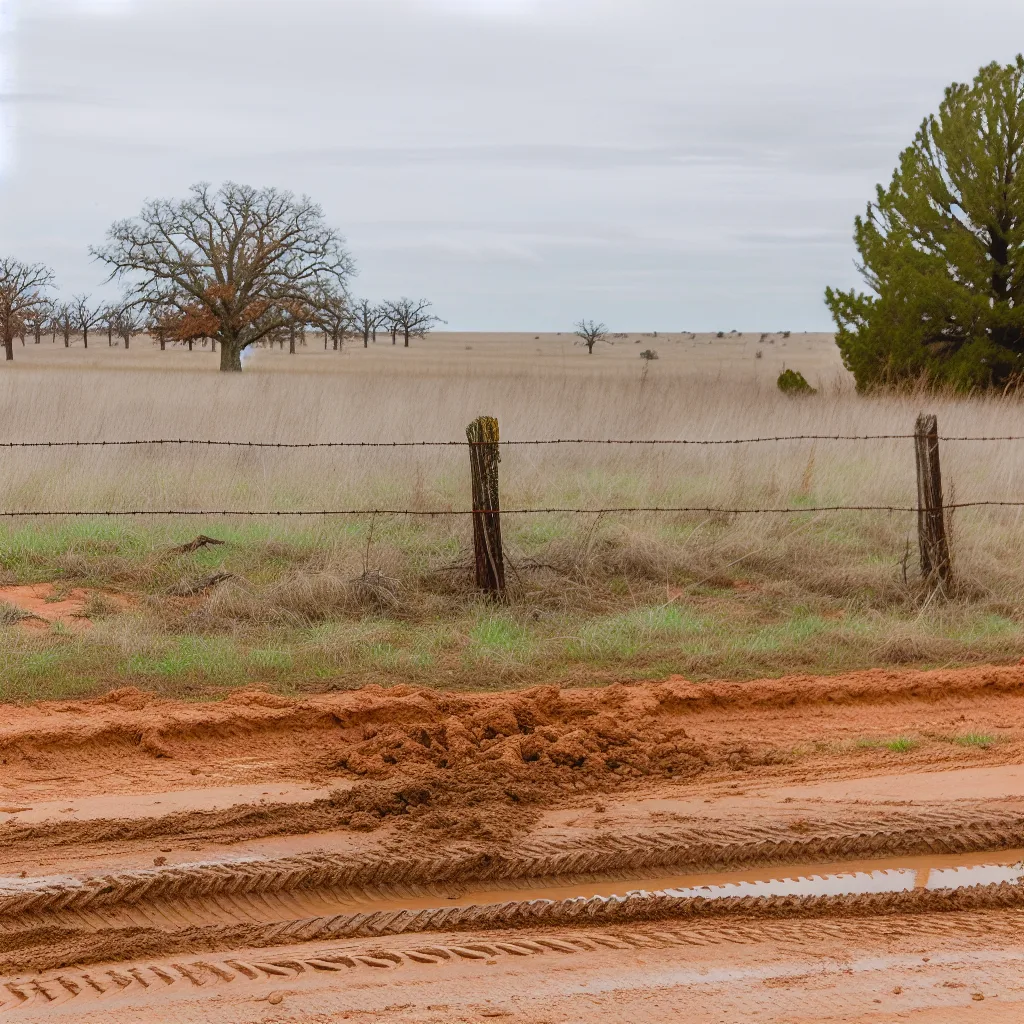 Rural acreage with open grassland in Oklahoma