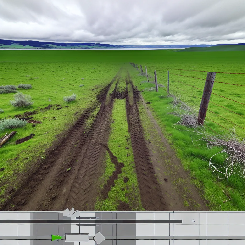 Rural acreage with open grassland in Oregon