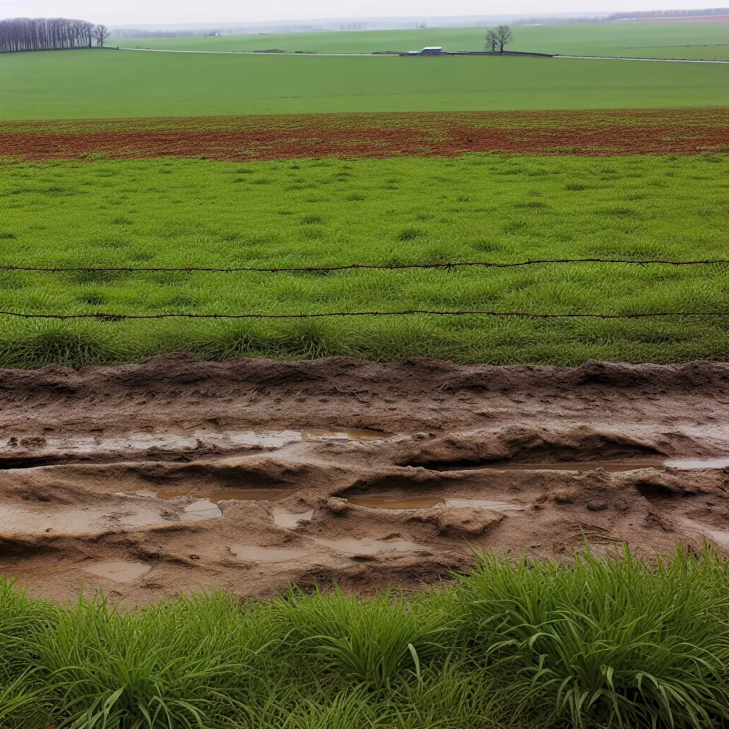 Rural acreage with open grassland in Pennsylvania