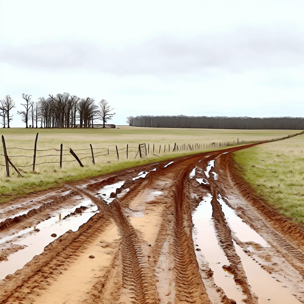 Rural acreage with open grassland in Virginia
