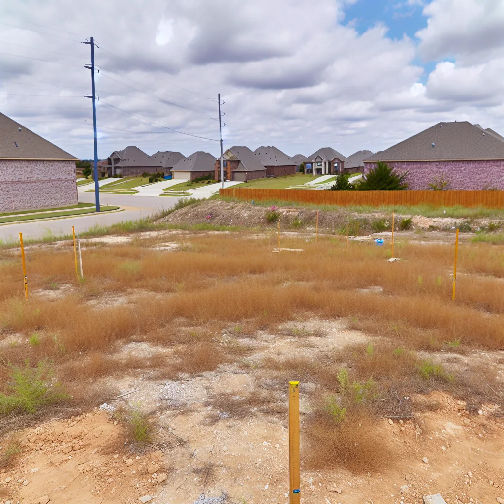 Vacant residential lot for sale in Arkansas