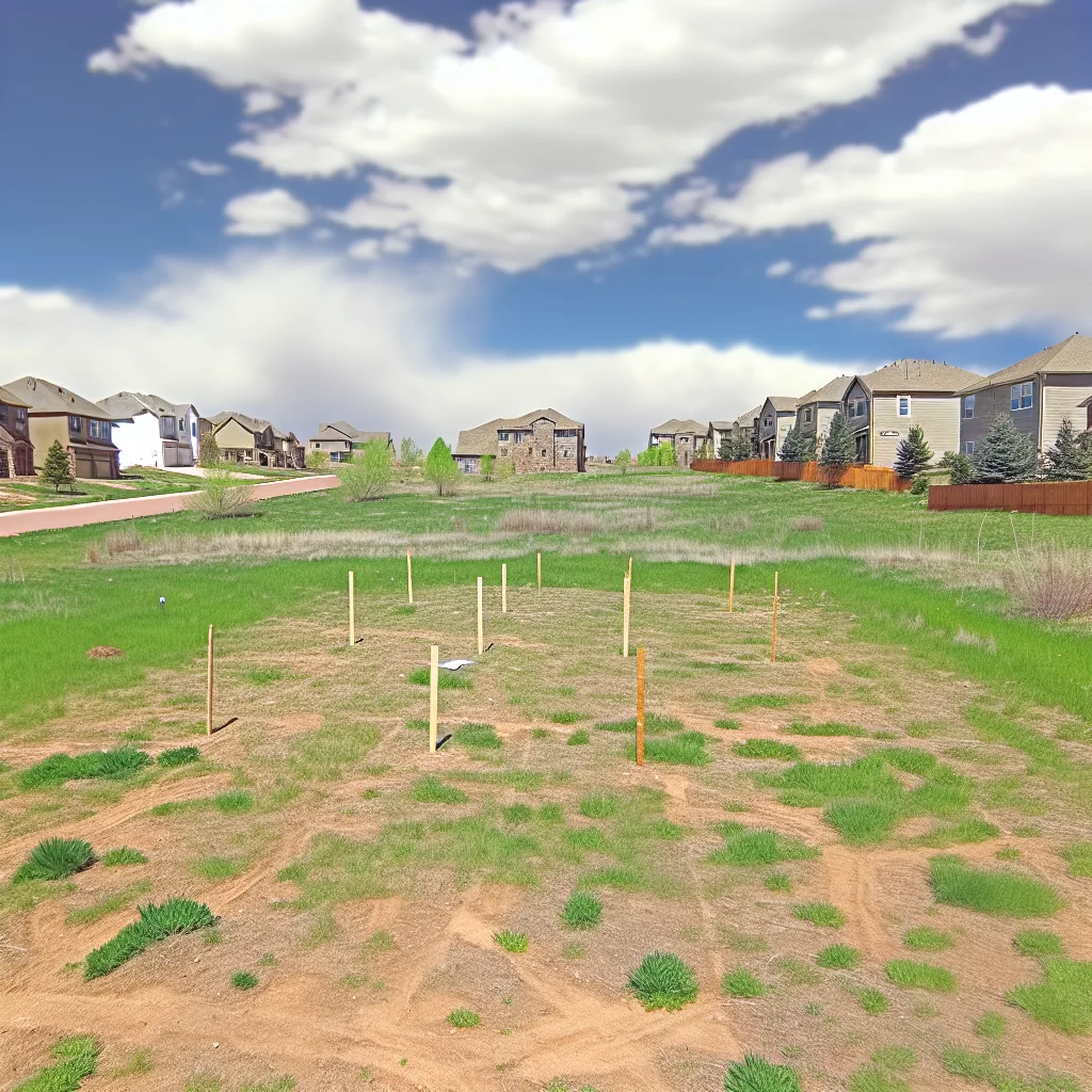 Vacant residential lot for sale in Colorado