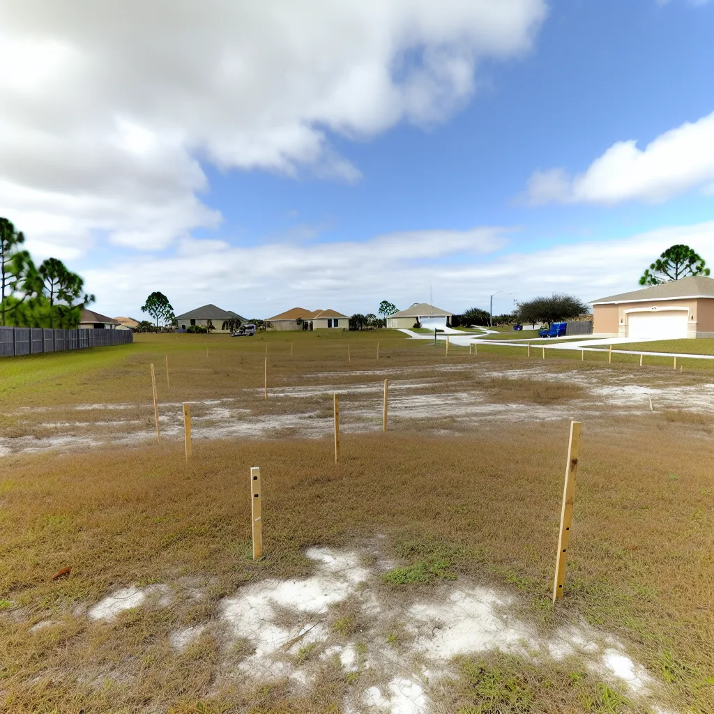 Vacant residential lot for sale in Florida