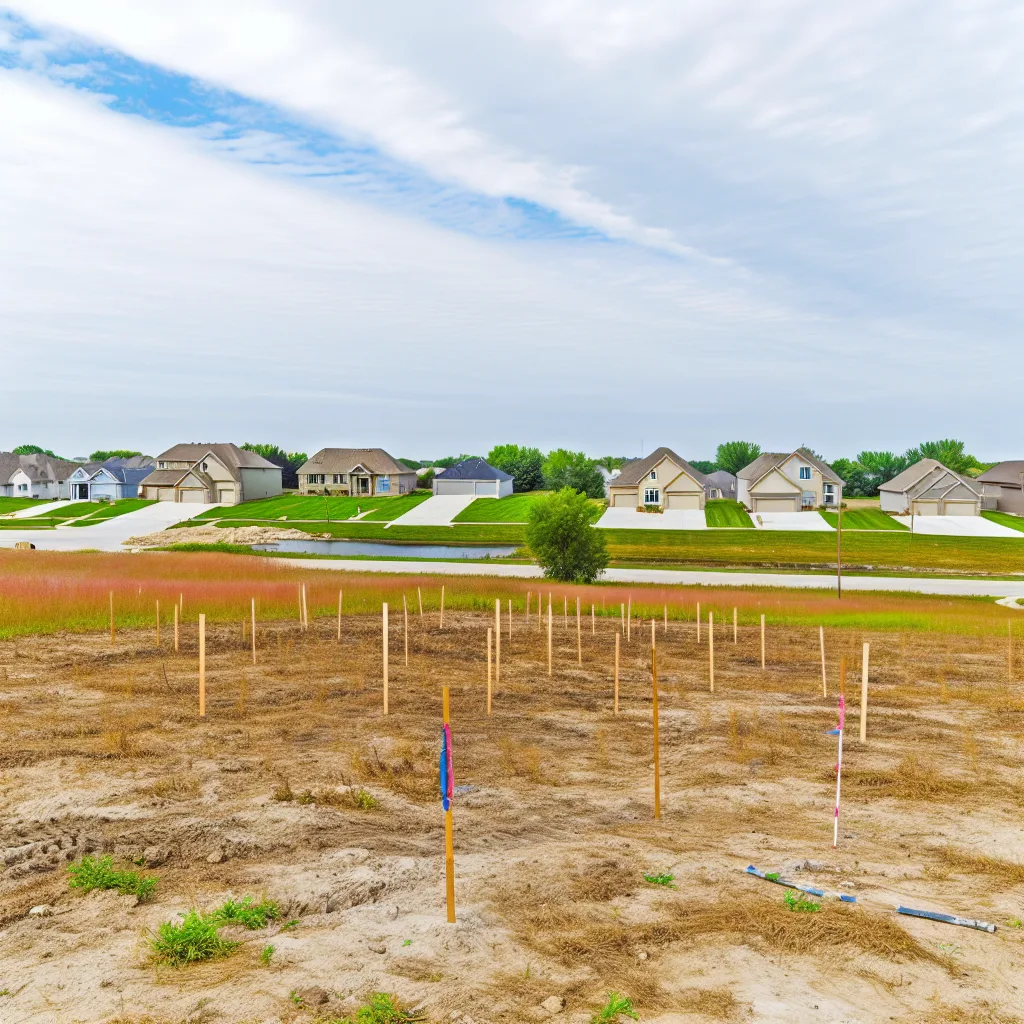 Vacant residential lot for sale in Iowa