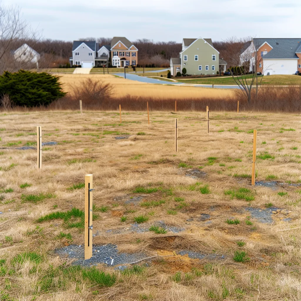 Vacant residential lot for sale in Maryland