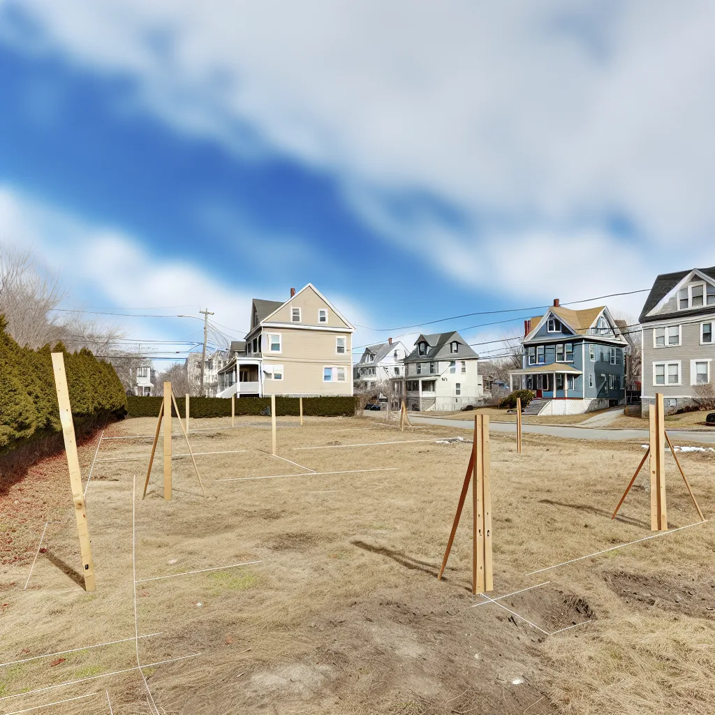 Vacant residential lot for sale in Massachusetts