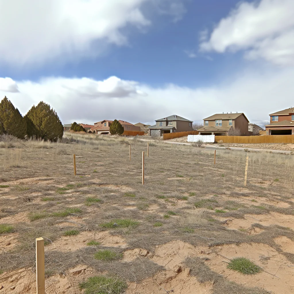 Vacant residential lot for sale in New Mexico