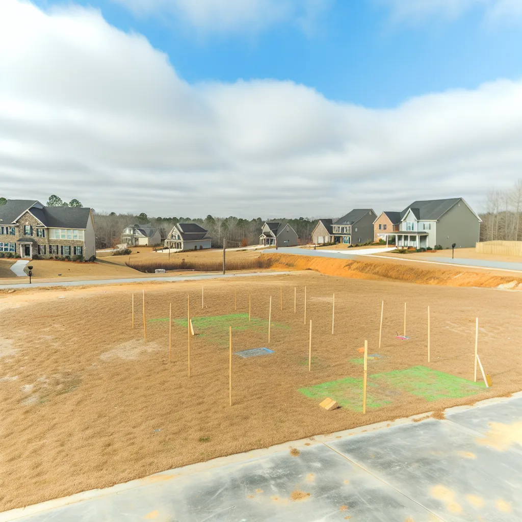 Vacant residential lot for sale in North Carolina