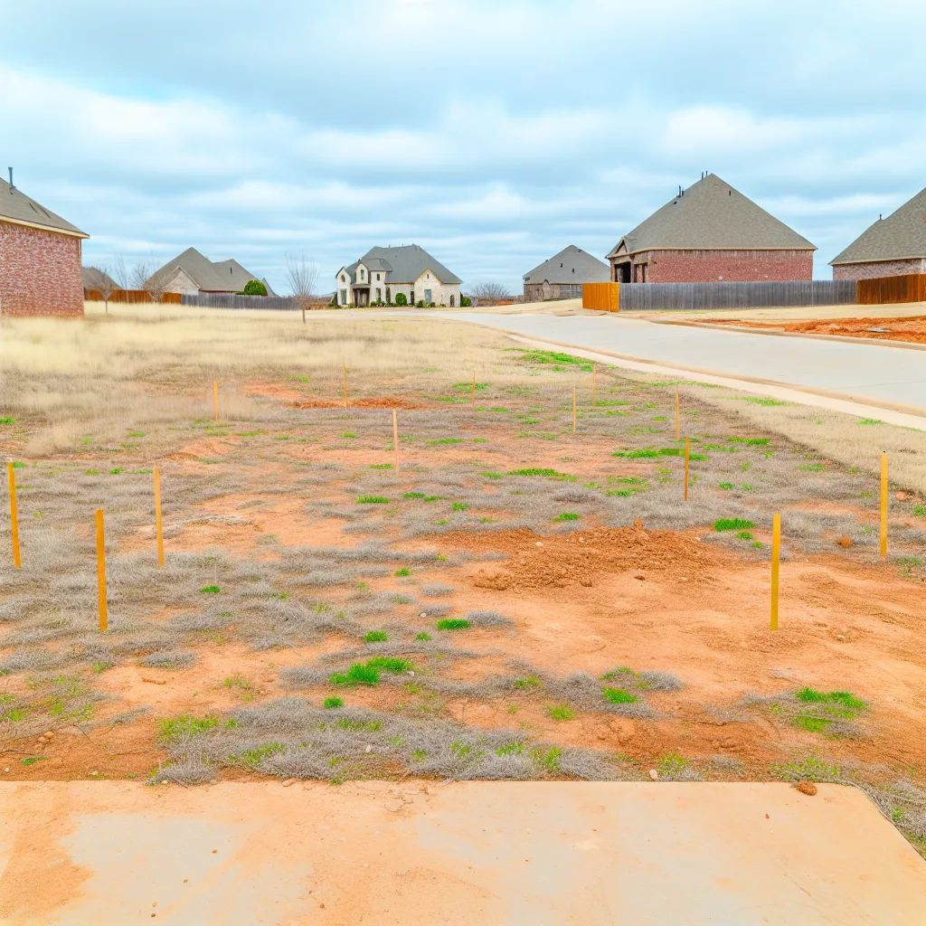Vacant residential lot for sale in Oklahoma