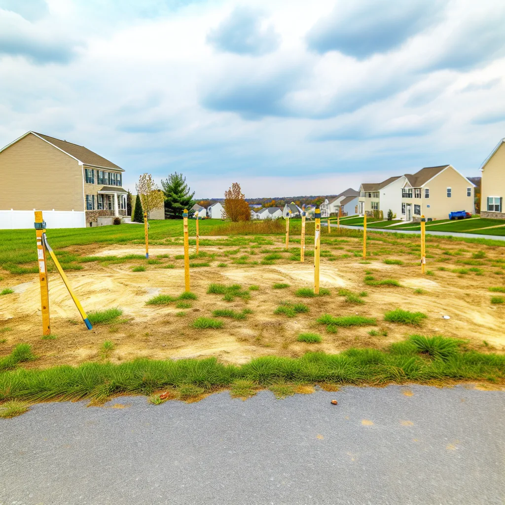 Vacant residential lot for sale in Pennsylvania