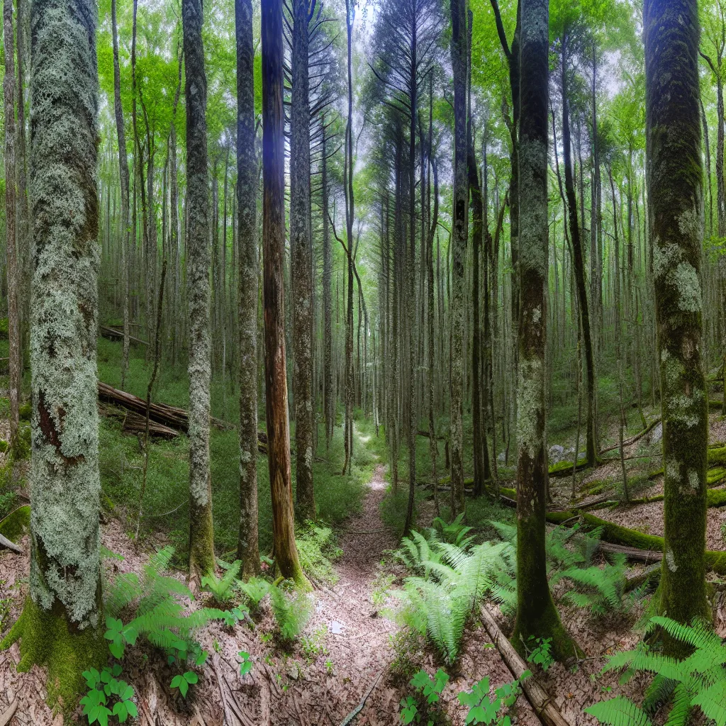 Wooded forest parcel in Alabama