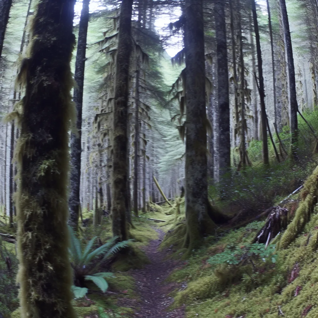 Wooded forest parcel in Alaska