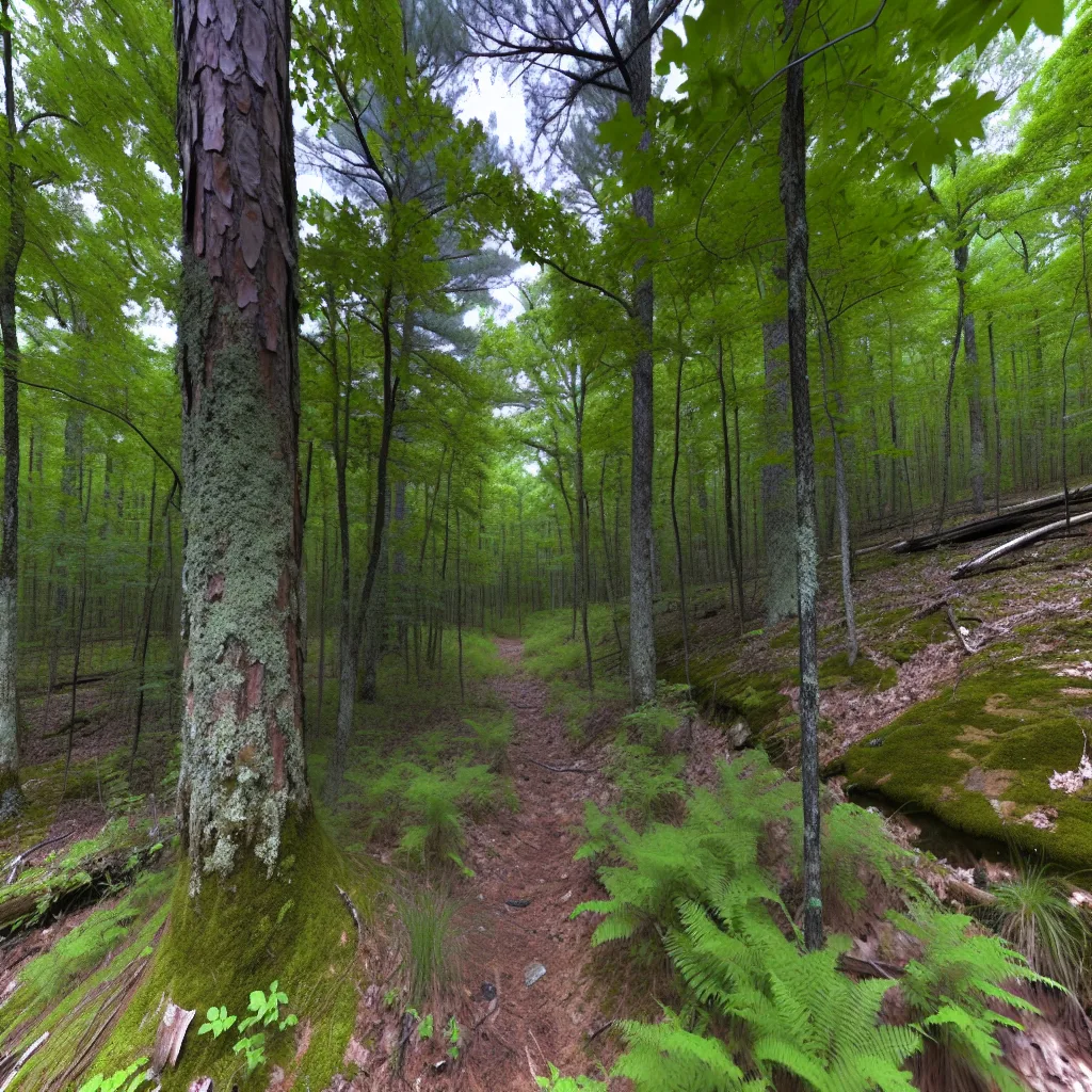 Wooded forest parcel in Arkansas