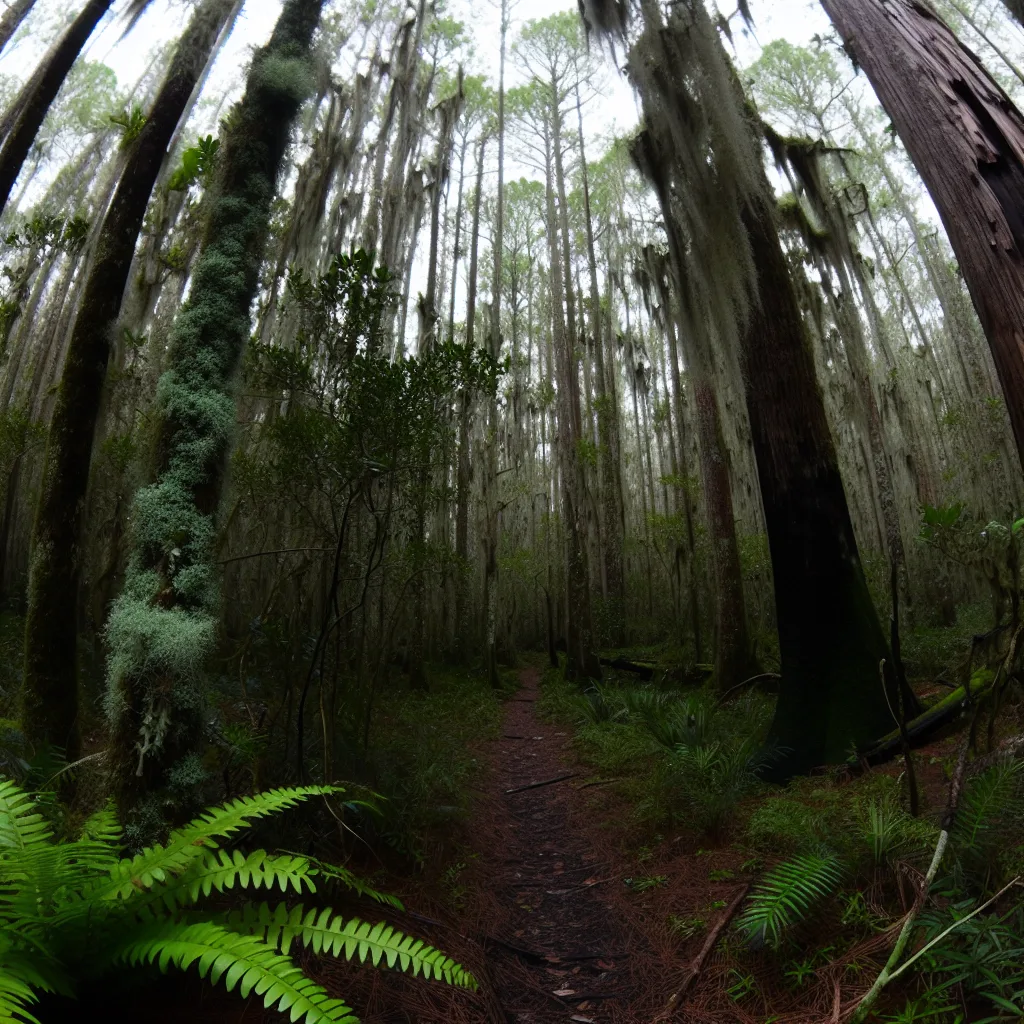 Wooded forest parcel in Florida