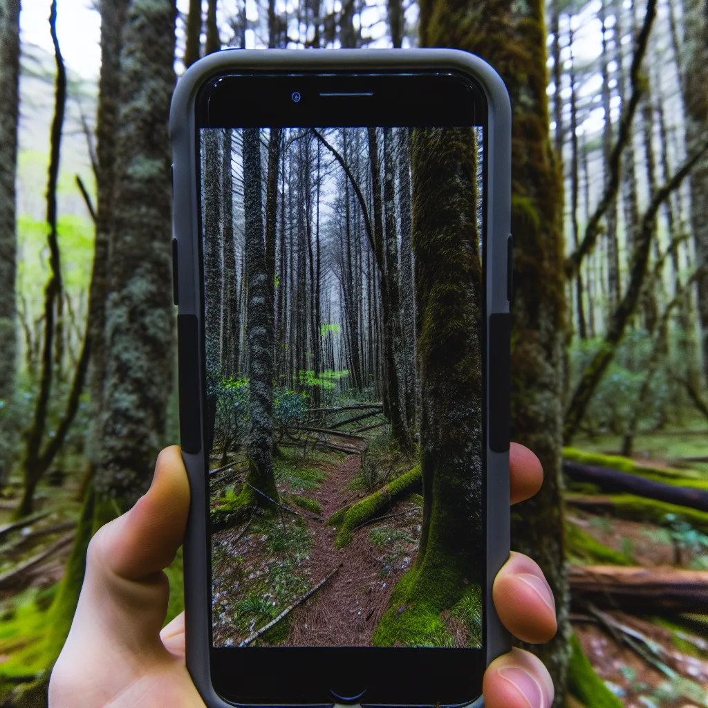 Wooded forest parcel in Georgia
