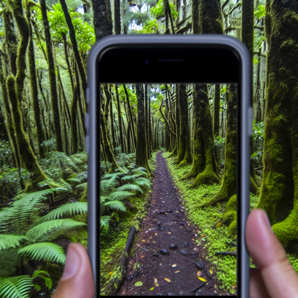 Wooded forest parcel in Hawaii