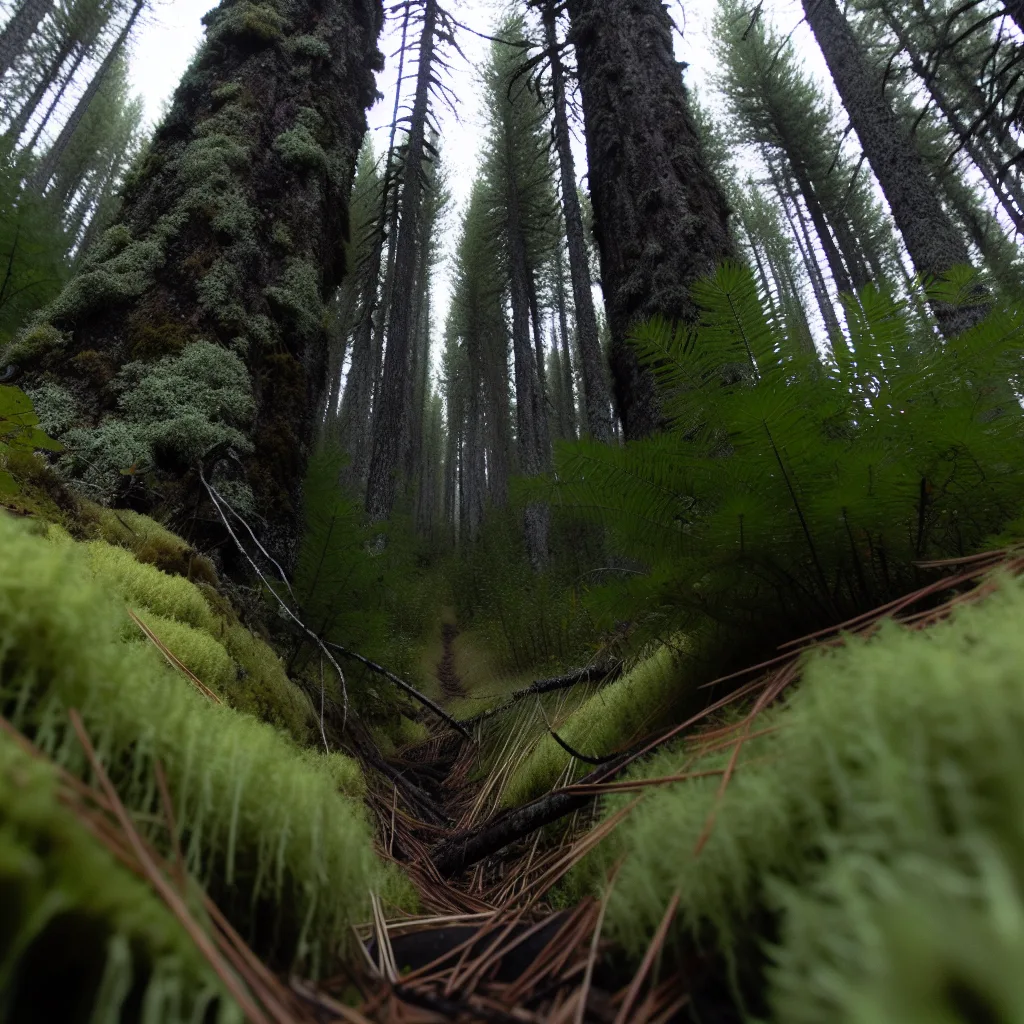 Wooded forest parcel in Idaho