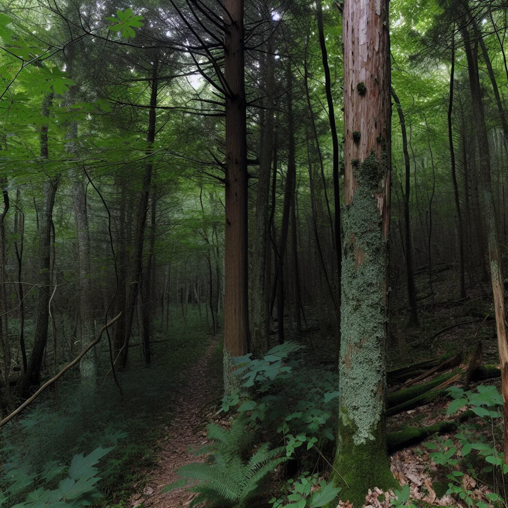 Wooded forest parcel in Illinois