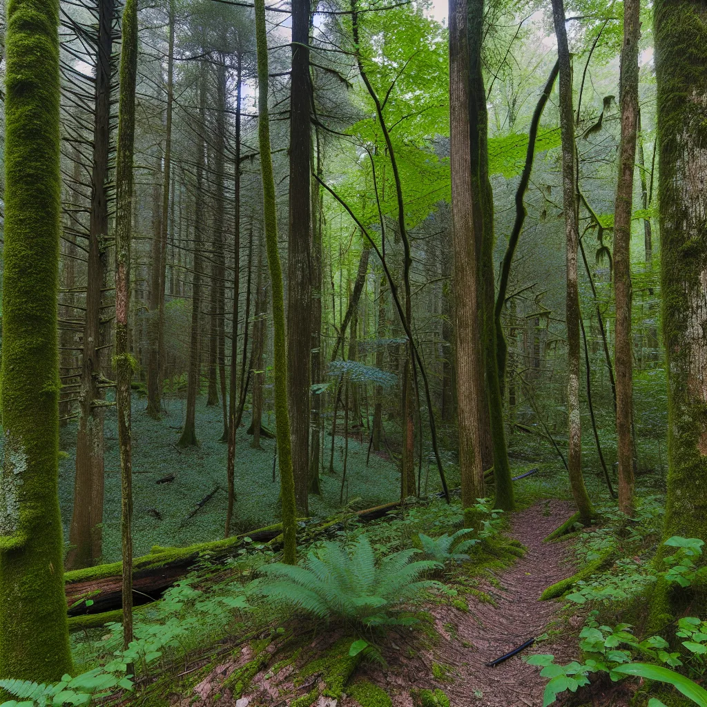 Wooded forest parcel in Indiana