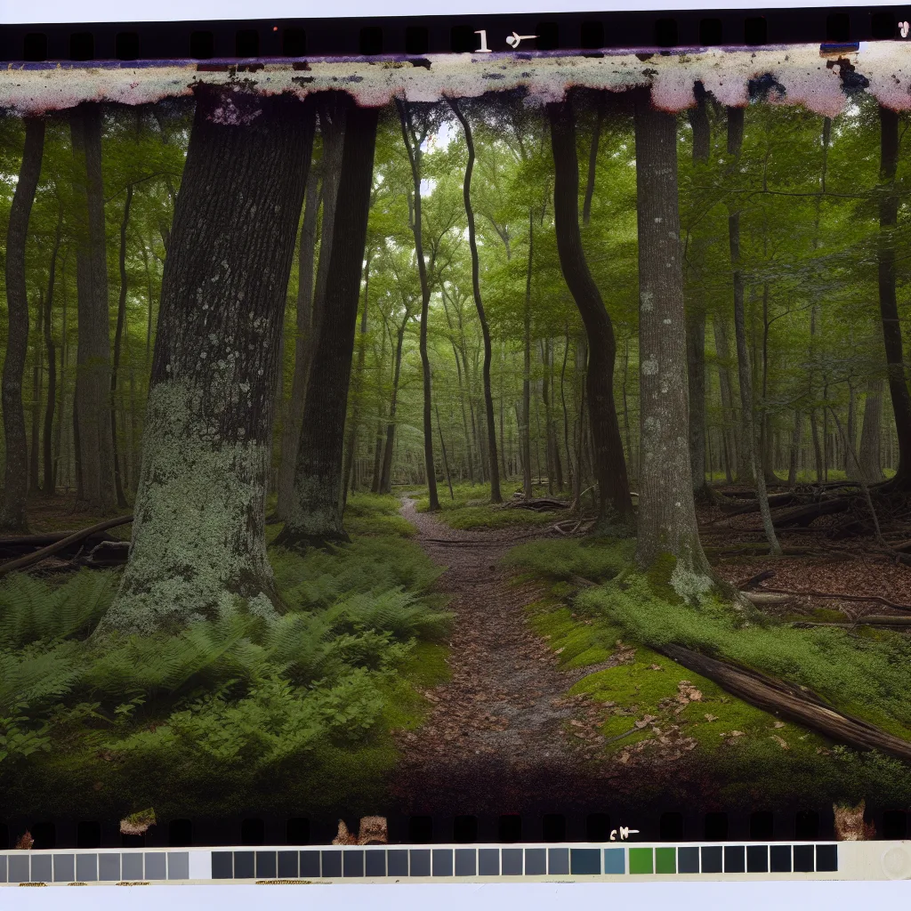 Wooded forest parcel in Maryland