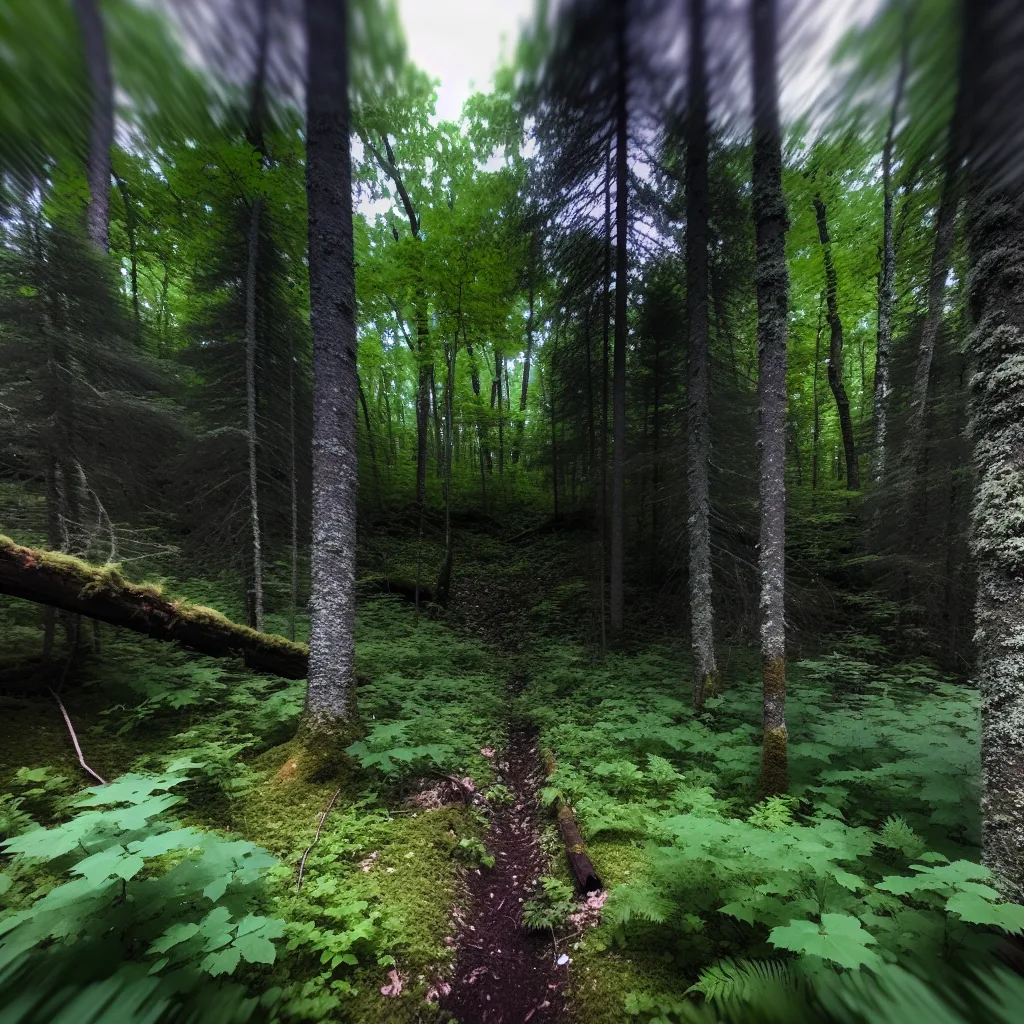 Wooded forest parcel in Minnesota