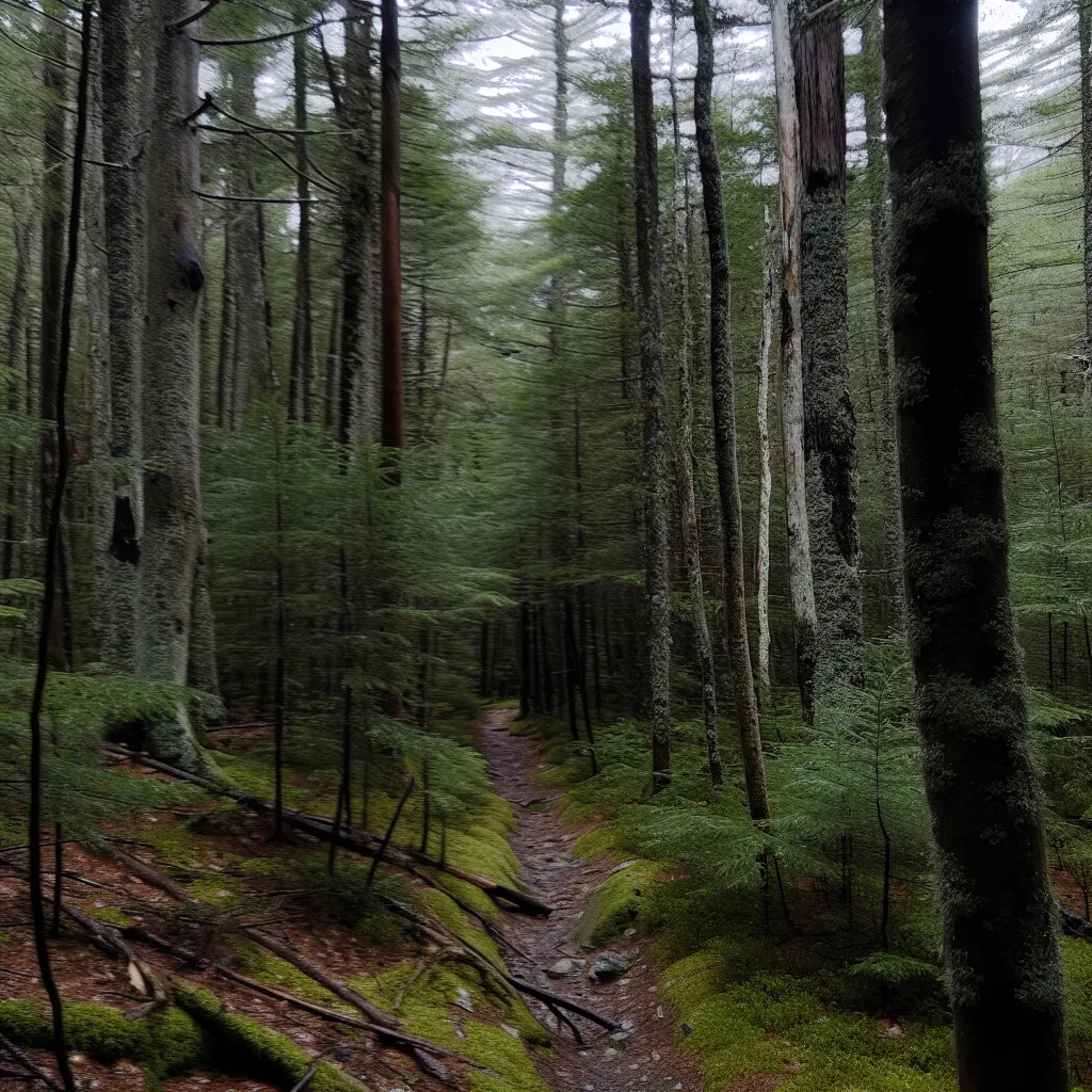 Wooded forest parcel in New Hampshire