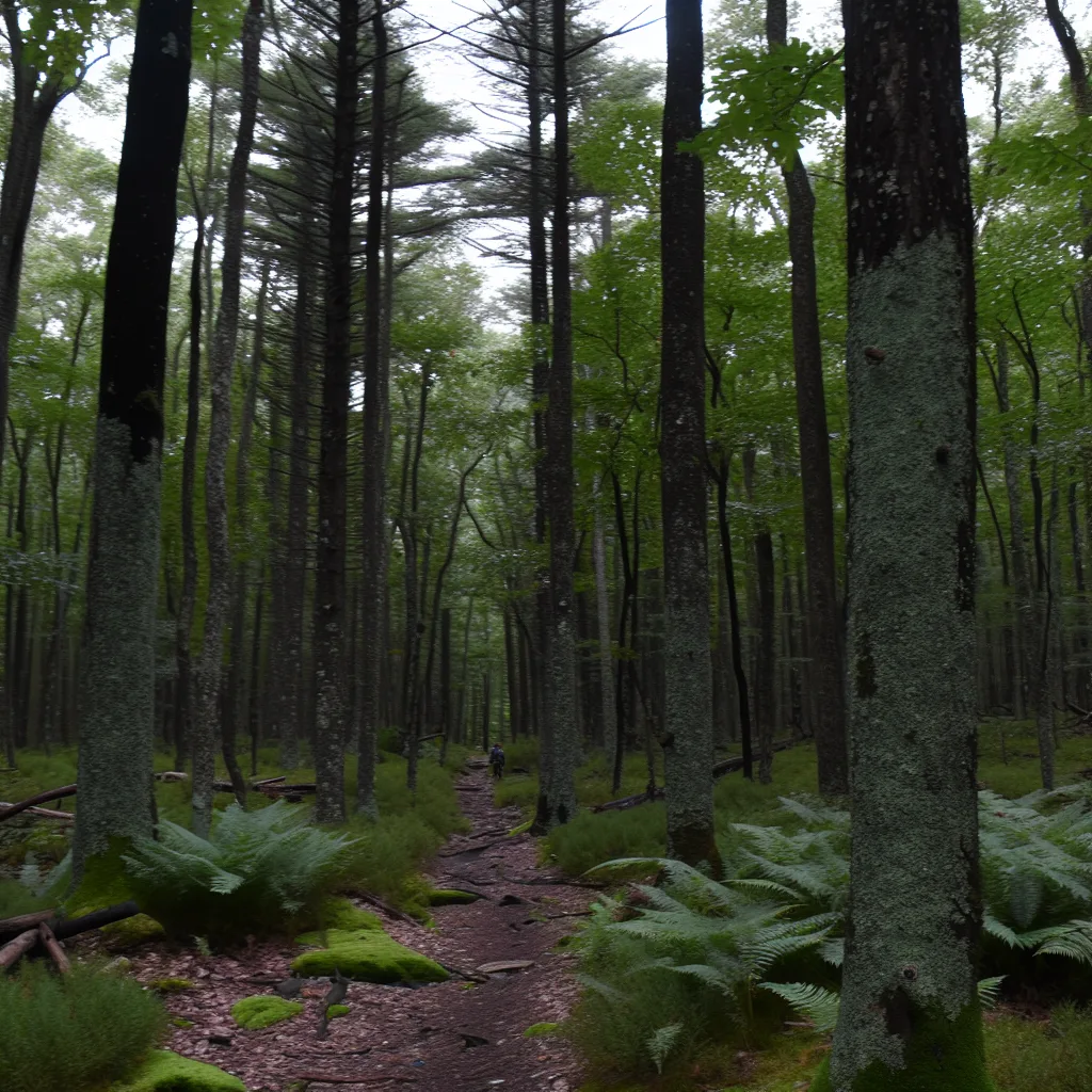 Wooded forest parcel in New Jersey