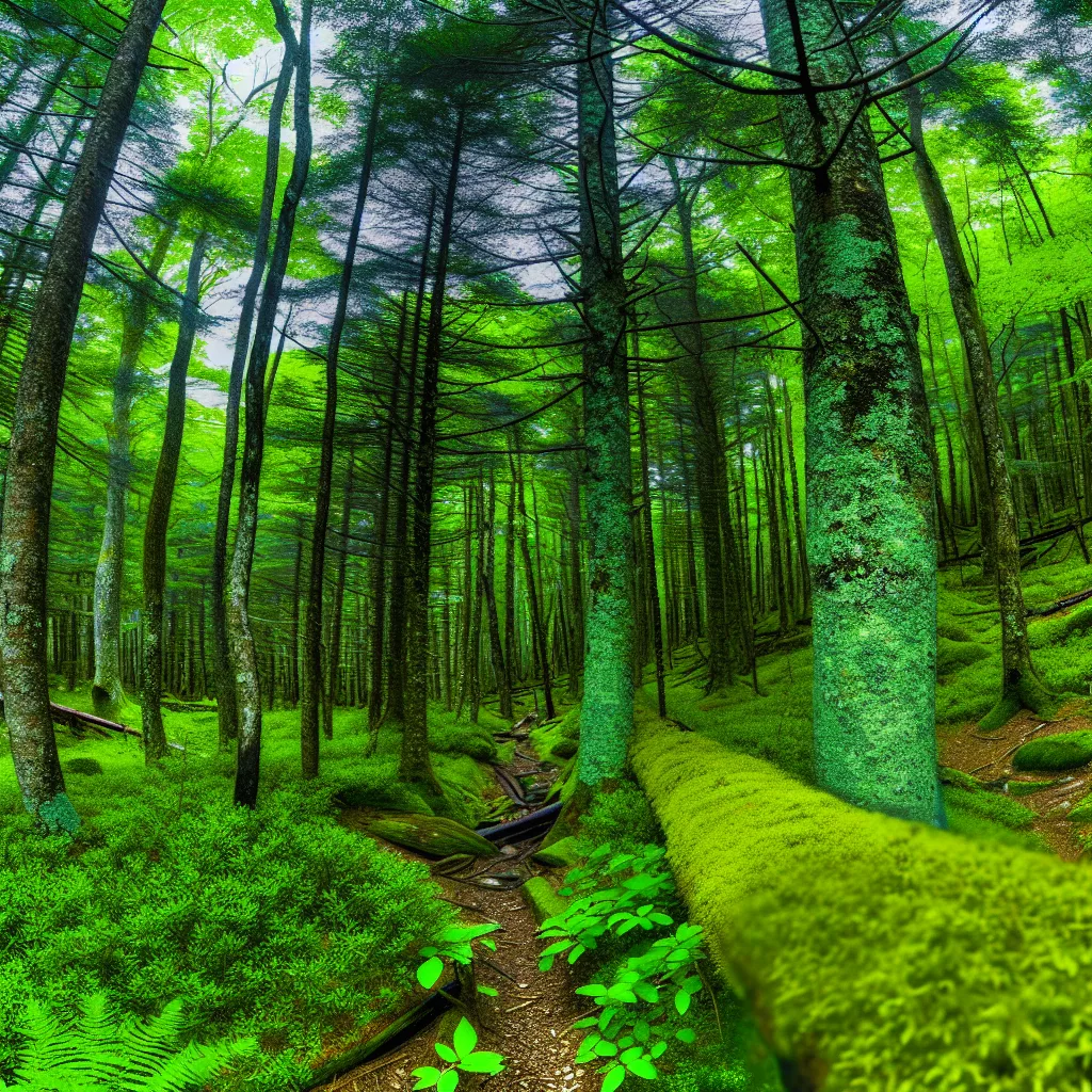 Wooded forest parcel in New York