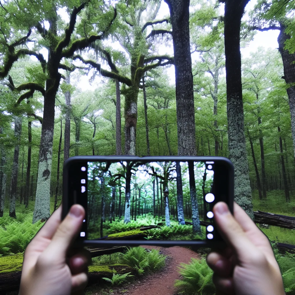 Wooded forest parcel in Oklahoma