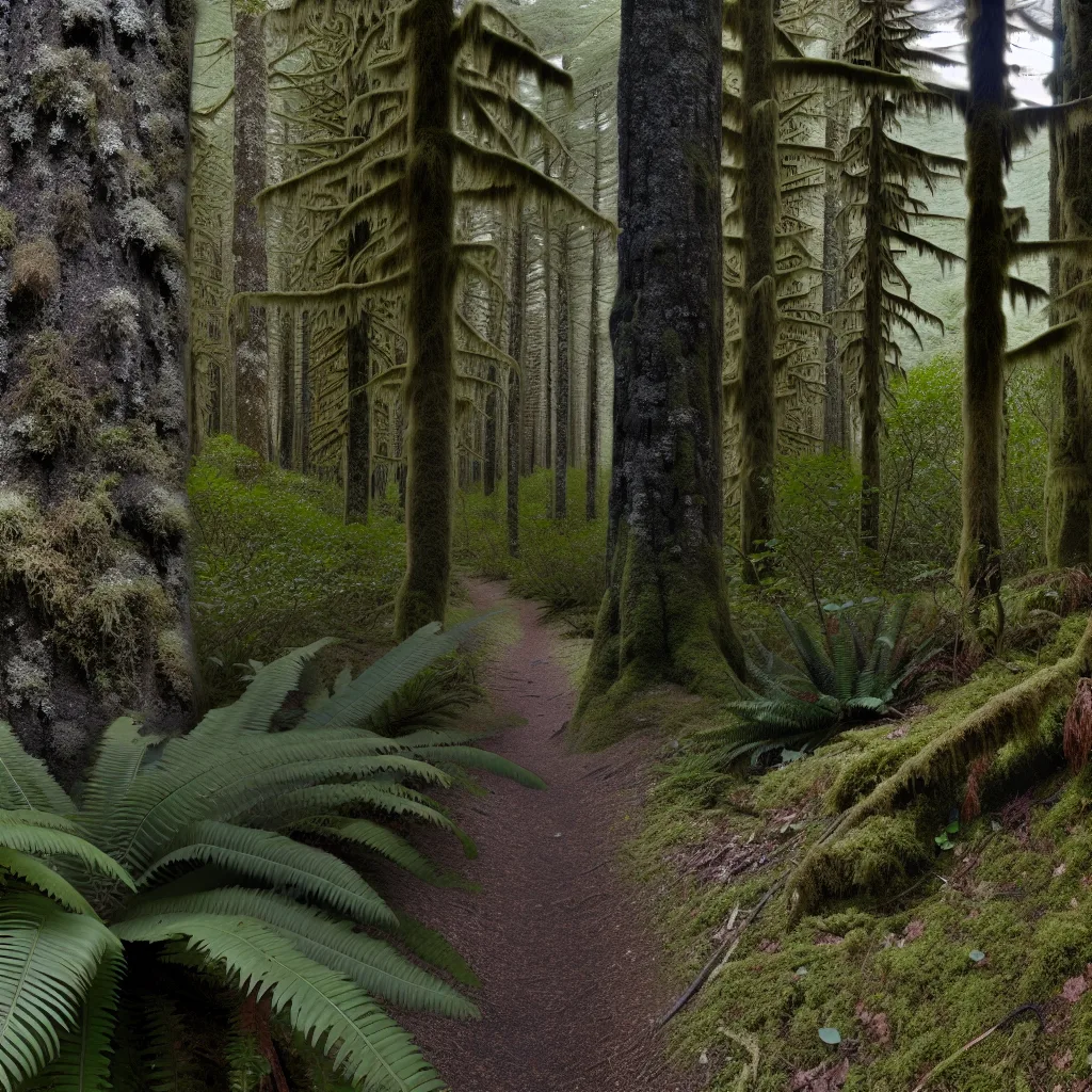 Wooded forest parcel in Oregon