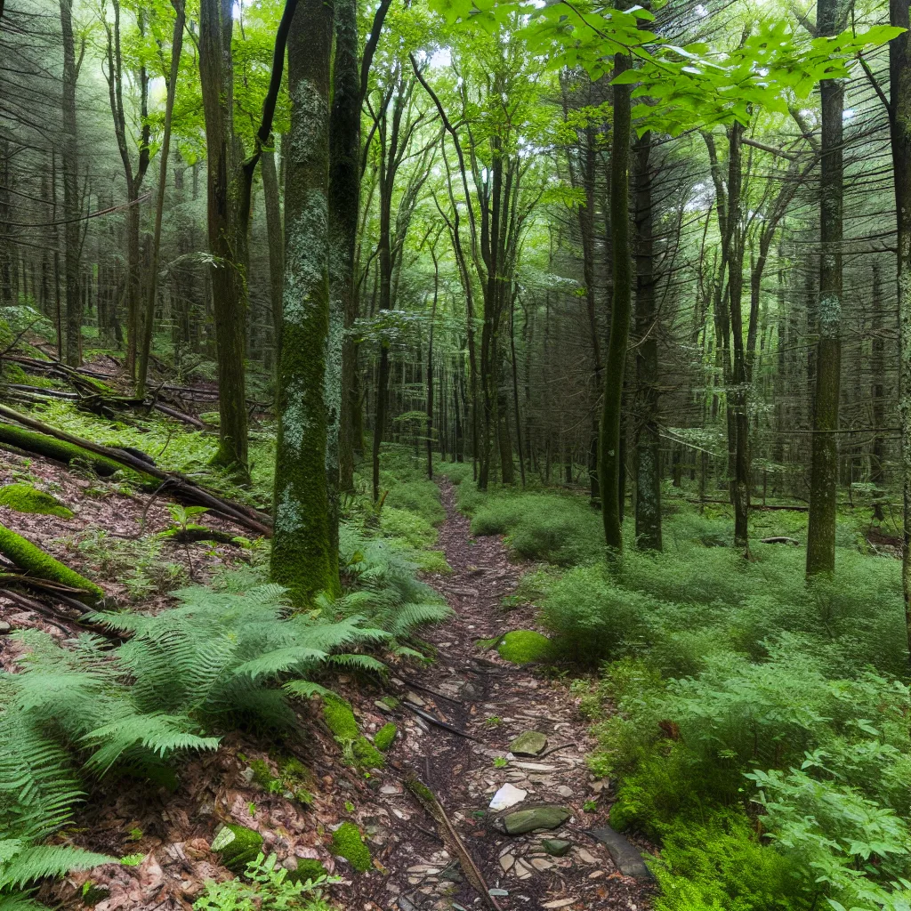 Wooded forest parcel in Pennsylvania